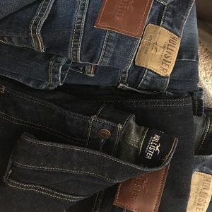 4- Hollister Jeans  (same size- 4 pairs one price)